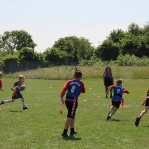 Sports Game Pictures - Tag Rugby